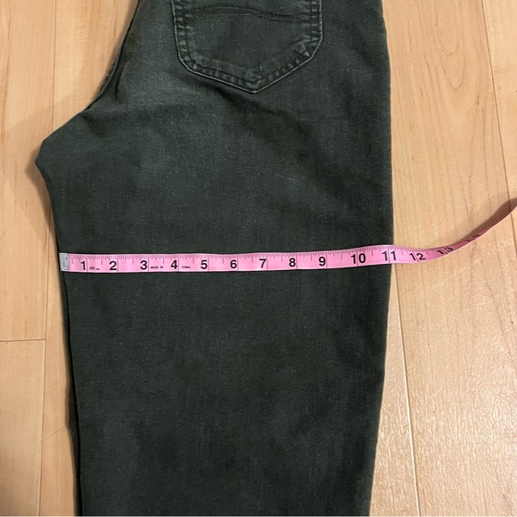 Lee Women's Dark Green Jeans 28x 29 - Picture 8 of 13